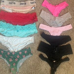 used thongs and cheekys